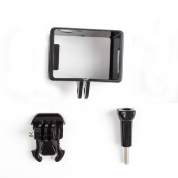 Camera border Reserved display position Motion camera extended Border Frame Mount Protective Housing For Gopro Hero 4/3+/3