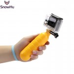 SnowHu Arrival Yellow Water Floating Hand Grip Handle Mount Float Accessory for Gopro Hero 7 6 5 4 3+ For XIAOMI for YI 4K GP82