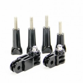 WLJIAYANG 3-way Pivot Arm Assembly Extension + 4x thumb knob for GoPro Hero 5 4 3+ 2 1 For go pro and SJ4000 accessories Screw