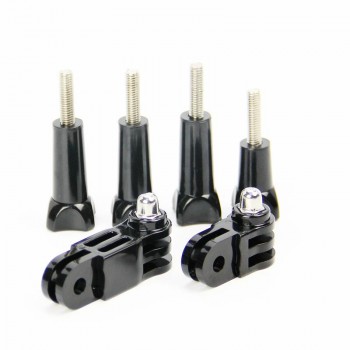 WLJIAYANG 3-way Pivot Arm Assembly Extension + 4x thumb knob for GoPro Hero 5 4 3+ 2 1 For go pro and SJ4000 accessories Screw