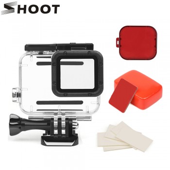 SHOOT 40M Underwater Waterproof Case for GoPro Hero 5 6 7 Black Go Pro Hero 6 7 Camera Diving Housing Mount for GoPro Accessory