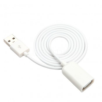 kebidumei 100cm USB 2.0 A Male to Female Extension Data Extender Charge Extra Cable for iphone Samsung Note4 S6 Edge Laptop