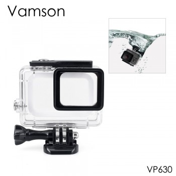 Vamson for Gopro Hero 6 5 7 Black 45M Underwater Waterproof Case Camera Diving Housing Mount for GoPro Accessory VP630