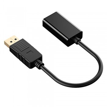 DZLST DP Male to HDMI Female Cable Adapter 1080P Converter Adapter Cable for PC Display Laptop Projector HD Audio conversion