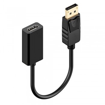 DZLST DP Male to HDMI Female Cable Adapter 1080P Converter Adapter Cable for PC Display Laptop Projector HD Audio conversion