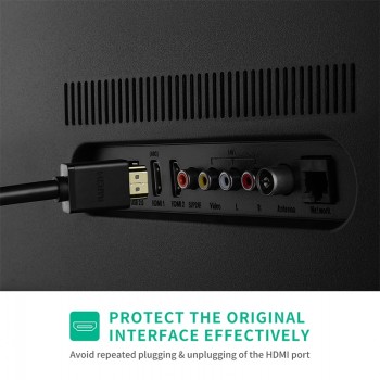 Ugreen HDMI extension cable 1080P 3D HDMI male to female extender for Computer/HDTV/Laptop/Projector in audio video Cable 1m 2m