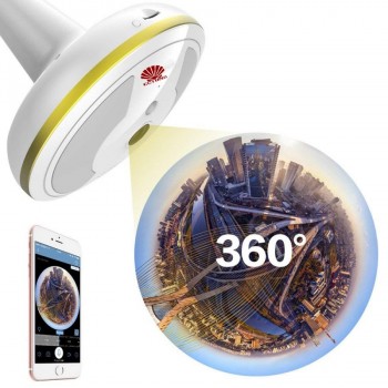 Wireless WiFi Security Camera Light Bulb Home Security System 360 Degree with Motion Detection/Night Vision for IOS Android APP