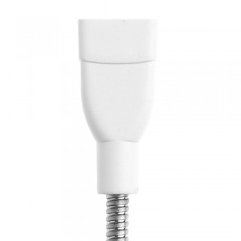 USB Male To Female Extension Cable LED Light Fan Adapter Cable Flexible Metal Hose Power Supply Cord
