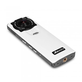 Amkov VR-P360 V360 Handheld 4K Dual Lenses WIFI 360 Degree VR Camera 15fps Dual 220 HD Wide Angle FishEye Lens Panoramic Cameras