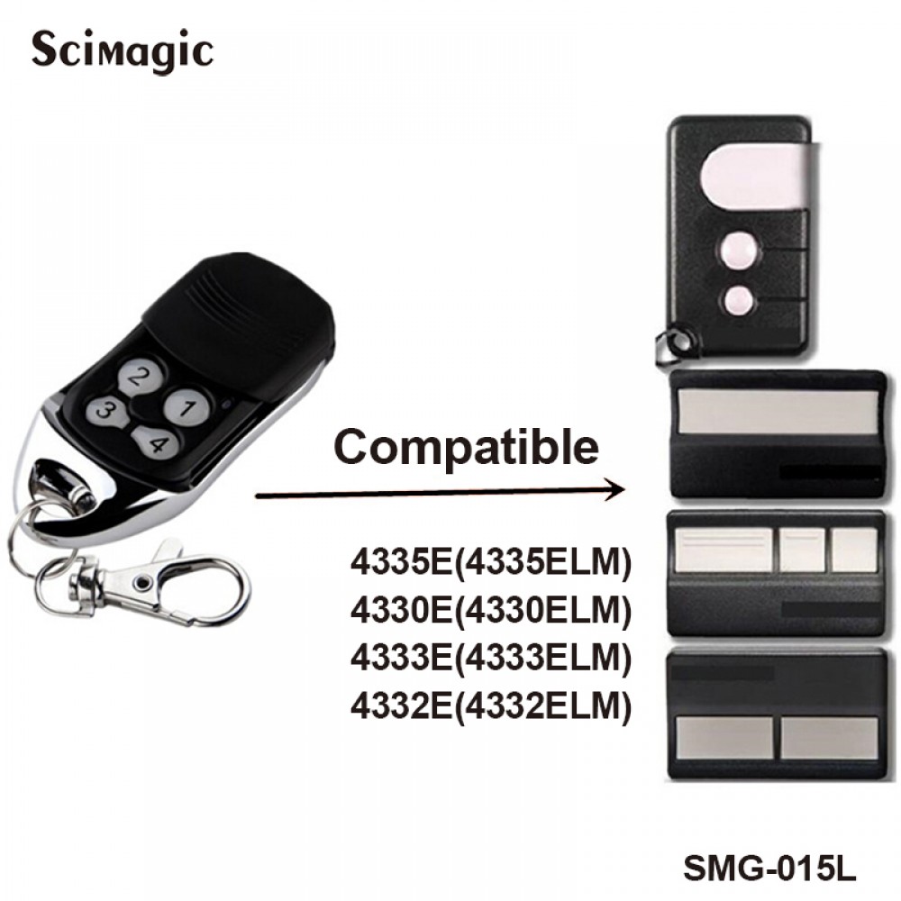 Chamberlain Liftmaster 4335E 4330E 4332E compatible Remote Liftmaster Garage Opener