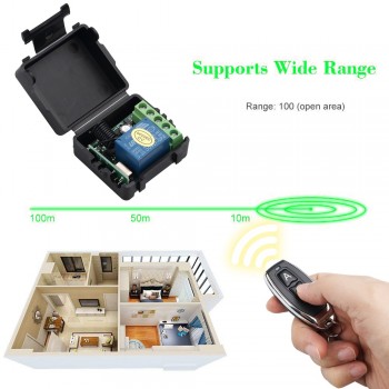 kebidu 433Mhz Universal Wireless Remote Control Switch DC 12V 1CH relay Receiver Module RF Transmitter 433 Mhz Remote Controls