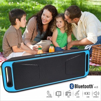 ePacket shipping Outdoor amp; home Portable Bluetooth Speaker Wireless Stereo with HD Audio and Enhanced Bass Built-In Dual Driver