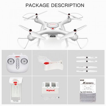 SYMA X25PRO Drone 720P Camera HD Drone GPS Position FPV Transmission RC Altitude Hold Drones Dron