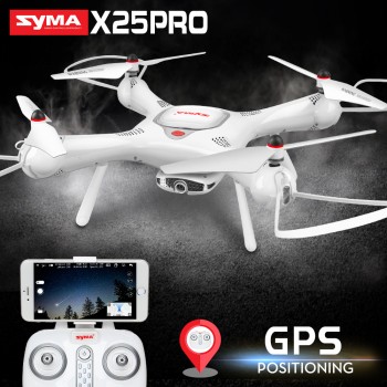 SYMA X25PRO Drone 720P Camera HD Drone GPS Position FPV Transmission RC Altitude Hold Drones Dron