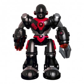 7088 Xinweier RC Robot Mechanical Police Intelligent Voice Dialogue Remote Control Robot Programming Children Toys Gifts FSWB