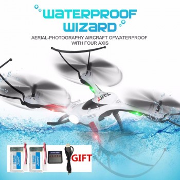JJR/C JJRC H31 Waterproof Anti-crash 2.4G 0.3MP Wifi Camera Quadcopter Headless Mode LED RC Drone Toy Super Combo Battery*5
