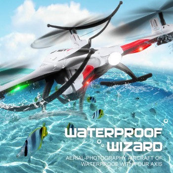 JJR/C JJRC H31 Waterproof Anti-crash 2.4G 0.3MP Wifi Camera Quadcopter Headless Mode LED RC Drone Toy Super Combo Battery*5