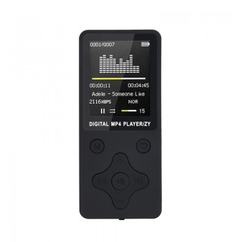 2018 New Fashion Portable MP3 Lossless Sound Music Player FM Recorder Sport MP3 Player Music Playing with FM Radio E-boo