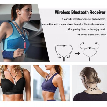 YOU FIRST Bluetooth Earphone Wireless Headphones 3.5mm AUX Sport Handsfree Neckband Headphone Wired Earphones With Mic For Phone