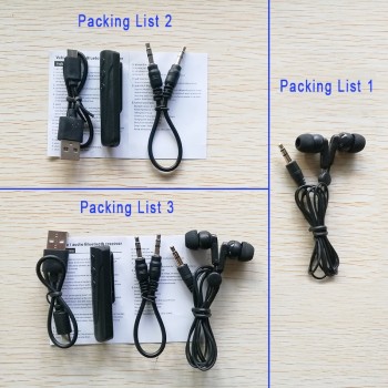 YOU FIRST Bluetooth Earphone Wireless Headphones 3.5mm AUX Sport Handsfree Neckband Headphone Wired Earphones With Mic For Phone