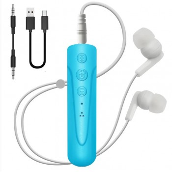 YOU FIRST Bluetooth Earphone Wireless Headphones 3.5mm AUX Sport Handsfree Neckband Headphone Wired Earphones With Mic For Phone