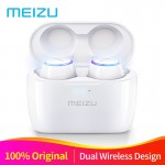 Original Meizu POP TW50 Dual Wireless Earphones Bluetooth Earphone Sports In-Ear Earbuds Waterproof Headset Wireless Charging
