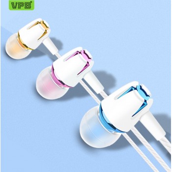 VPB S9 Earphone Super Bass Microphone in ear Headset 3.5mm For iphone 6 6s xiaomi for Mobile phone
