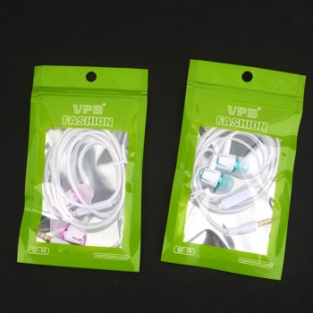 VPB S9 Earphone Super Bass Microphone in ear Headset 3.5mm For iphone 6 6s xiaomi for Mobile phone