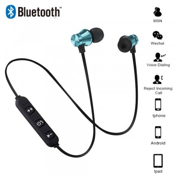 Wireless Bluetooth Earphone Magnetic Headphone Wireless Sports Sweatproof Headset Bass Music Headset for IPhone Xiaomi Headphone