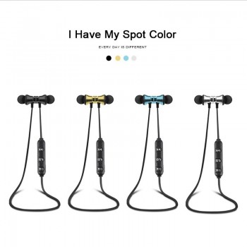 Wireless Bluetooth Earphone Magnetic Headphone Wireless Sports Sweatproof Headset Bass Music Headset for IPhone Xiaomi Headphone