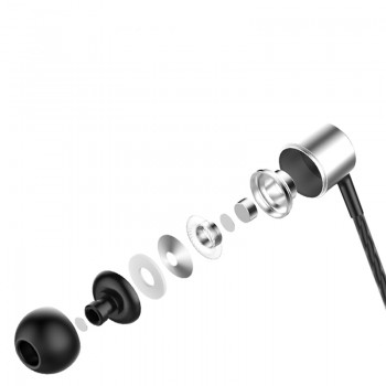 VPB S24 Sport Earphone Wired Super Bass 3.5mm Crack Earphone Earbud with Microphone Hands Free for Samsung