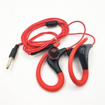 Bass Earphones Hot Sale Ear Hook Sport Running Headphones with Mic For Phones Xiaomi iPhone Samsung IOS Android phone Headset