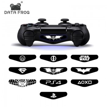 4Pcs/lot LED Light Bar Skin Sticker For Playstation4  PS4 Custom Decal Game Light Bar Sticker for PS4 Dualshock Controller