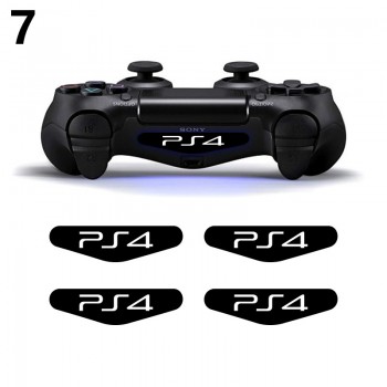 4Pcs/lot LED Light Bar Skin Sticker For Playstation4  PS4 Custom Decal Game Light Bar Sticker for PS4 Dualshock Controller