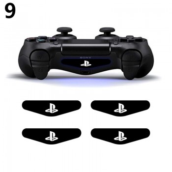 4Pcs/lot LED Light Bar Skin Sticker For Playstation4  PS4 Custom Decal Game Light Bar Sticker for PS4 Dualshock Controller