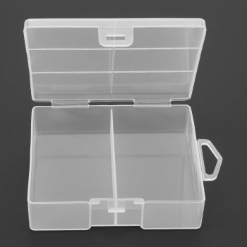 Transparent  battery storage holder box Battery Storage Case Container for Maximum 24 X AA Batteries
