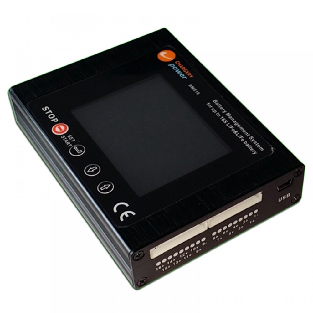 free shipping 300A BMS 2S - 16S LiPo LiFe Battery Management System TFT LCD Display Smart Lithium lifepo4 Li-ion Chargery BMS16
