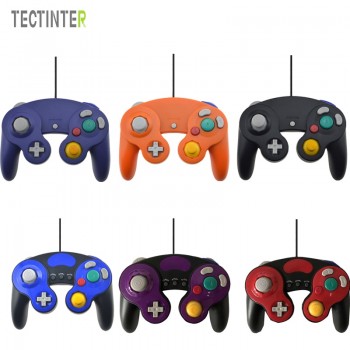For Gamecube Controller USB Wired Handheld Joystick For Nintend For NGC GC Controle For MAC Computer PC Gamepad