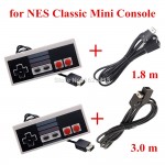 IVYUEEN For NES Classic Mini Entertainment System Console Controller Gamepad with 1.8m / 3.0m 10FT Extension Cable Cord