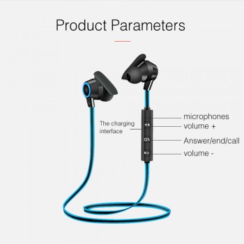 Sports Bluetooth Earphone Headphones mini Wireless Headsets In-ear Stereo Sweatproof  with Microphone for Xiaomi iphone phone