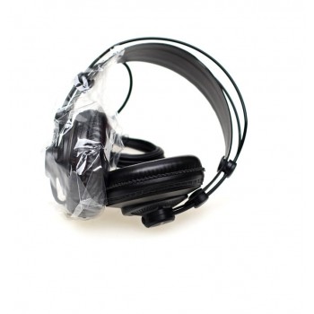 Original Samson SR850 monitoring HIFI headset Semi-Open-Back Headphones for Studio, with leather earcup,without retail box