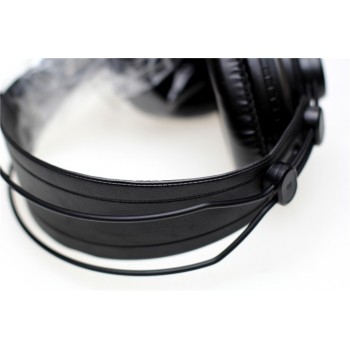 Original Samson SR850 monitoring HIFI headset Semi-Open-Back Headphones for Studio, with leather earcup,without retail box