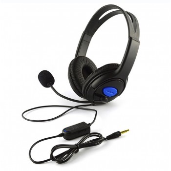 Wired Gaming Headset Headphones with Microphone for PS4 PC Laptop Phone Game ConsoleLarge soft ear pieces