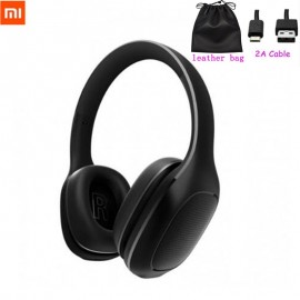 2018 Xiaomi Mi Bluetooth Wireless Headphones 4.1 Version Bluetooth Earphone aptX 40mm Dynamic PU Headset For Mobile Phone Games