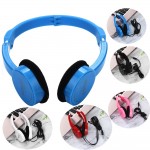 Kubite Kids Wire Headphones On Ear Foldable Stereo Headset For Kids Earphone sport headphone fone de ouvido drop shopping