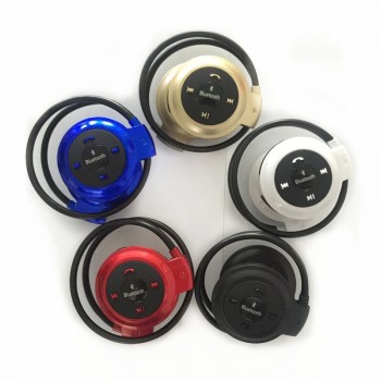 Mini 503 Bluetooth Headphone Handsfree MP3 Player Wireless Stereo Sport Headset Support TF Card FM Headband Headphone
