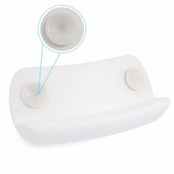 SPA Bath Pillow Non-slip  Bathtub Headrest Soft Waterproof Bath Pillows with Suction Cups Easy To Clean Bathroom Accessories