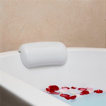 SPA Bath Pillow Non-slip  Bathtub Headrest Soft Waterproof Bath Pillows with Suction Cups Easy To Clean Bathroom Accessories