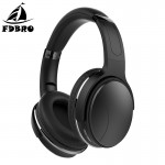FDBRO HiFi Stereo Earphone Passive Noise Cancelling Wireless Bluetooth Headphones Foldable Headset with Mic Sport Music Earbuds