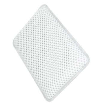 PVC Soft Waterproof Thicken Bath Pillow SPA Headrest Bathtub Pillow With Backrest Suction Cup Neck Cushion Bathroom Accessories